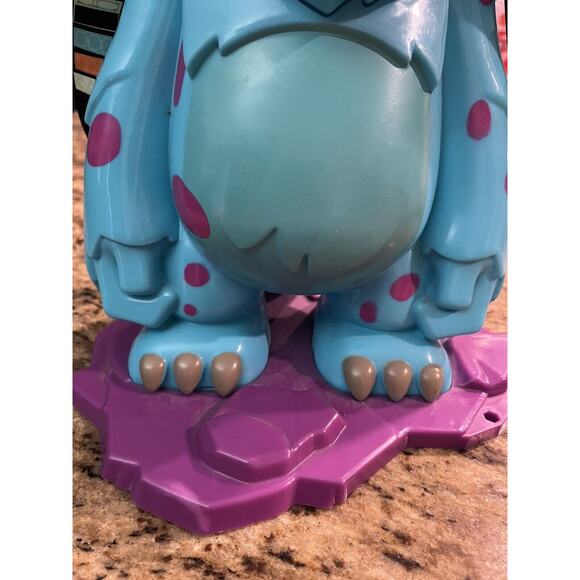 Disney Park Monsters Inc Sulley Popcorn Bucket w/ Strap Pixar Fest 2018 Souvenir - Picture 3 of 13